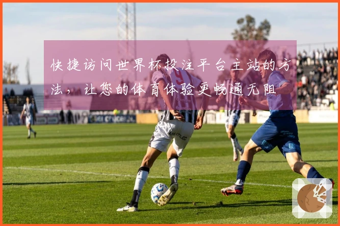 快捷访问世界杯投注平台主站的方法，让您的体育体验更畅通无阻