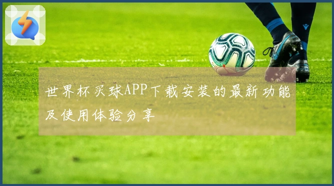世界杯买球APP下载安装的最新功能及使用体验分享